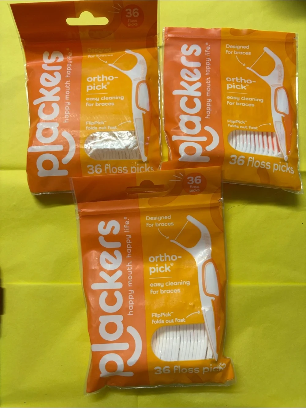 Braces care items.
